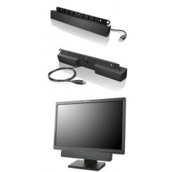 LENOVO USB Soundbar Negro 2.0 canales 2,5 W