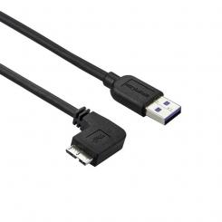StarTech.com USB3AU2MLS cable USB 2 m USB 3.2 Gen 1 (3.1 Gen 1) USB A Micro-USB B Negro