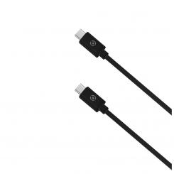 Celly USBCUSBCPD3MBK cable USB 3 m USB 3.2 Gen 1 (3.1 Gen 1) USB C Negro