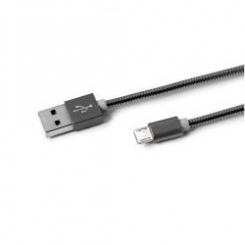 CELLY USBMICROSNAKEDS cable USB USB 2.0 USB A Micro-USB A Negro