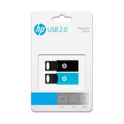HP v212w unidad flash USB 64 GB USB tipo A 2.0 Negro, Azul