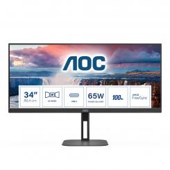 AOC V5 U34V5C/BK pantalla para PC 86,4 cm (34