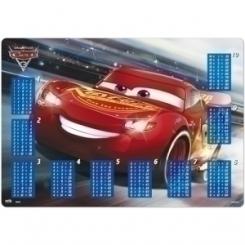 Vade Sobremesa Erik Escolar 35X49 Tabla De Multiplicar Cars