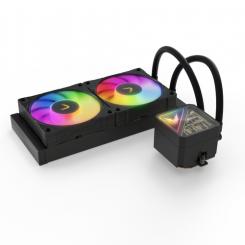 Valkyrie V240 Lite Procesador Sistema de refrigeración líquida todo en uno Negro