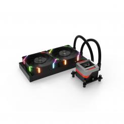 Valkyrie VK-AIOSY240B sistema de refrigeración para ordenador Procesador Sistema de refrigeración líquida todo en uno Negro