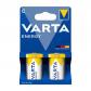 Varta Energy Pila Alcalina C Lr14 Blister 2