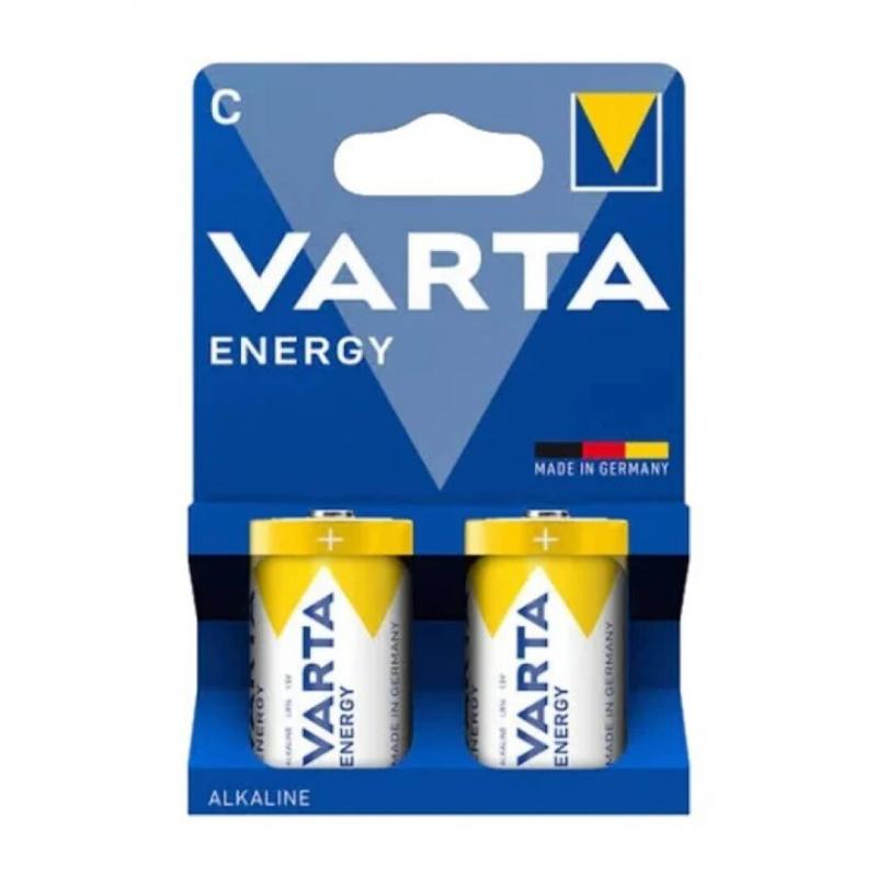 Varta Energy Pila Alcalina C Lr14 Blister 2