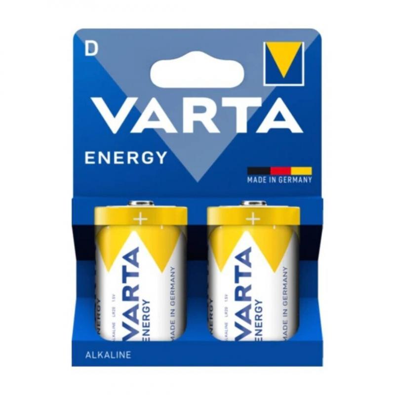 Varta Energy Pila Alcalina D Lr20 Blister 2