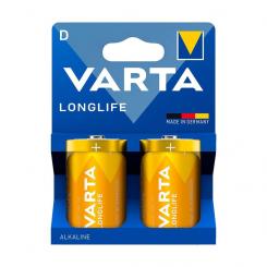 VARTA LONGLIFE pila alcalina D LR20 blister*2