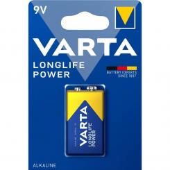 Varta Longlife Power Pila Alcalina 9V LR61 Blister*1