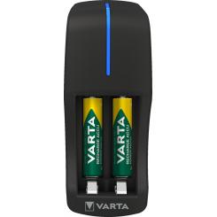 Varta Mini Charger 800 mAh Pilas de uso doméstico Corriente alterna