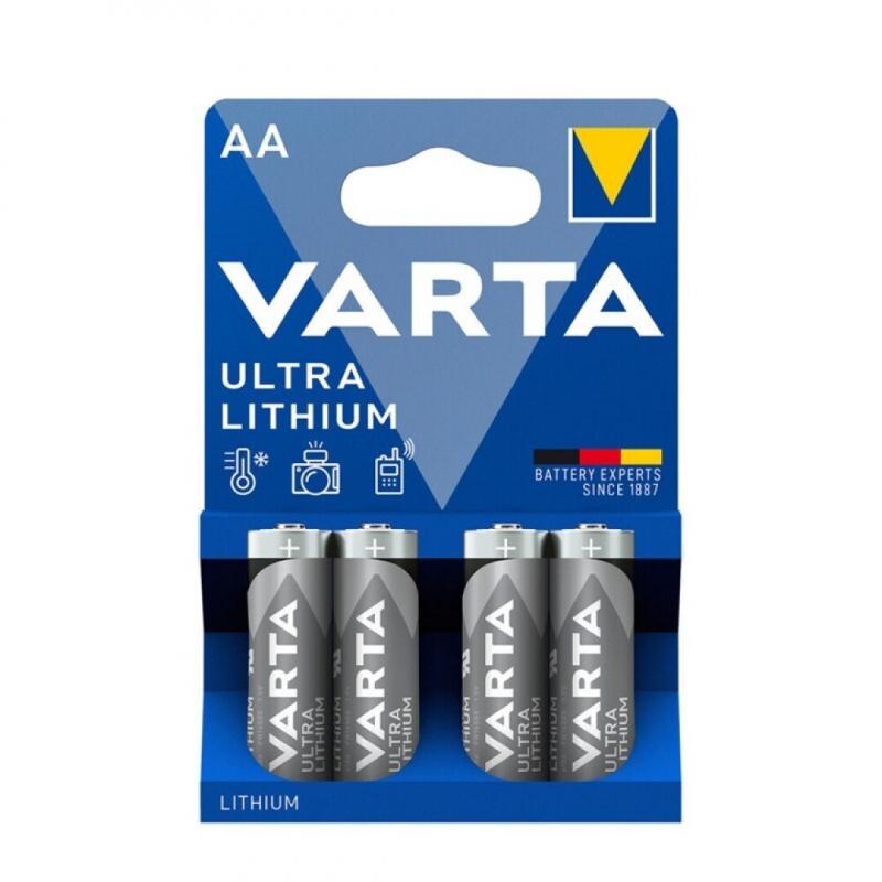 VARTA ULTRA LITHIUM PILA LITIO AA L91 FR6 BLISTER 4