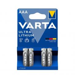 VARTA ULTRA LITHIUM PILA LITIO AAA L92 FR03 BLISTER 4