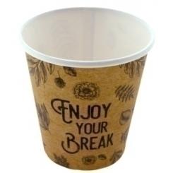 Vaso Café Cartón Pared Gruesa 177Cc Paquete 50 Uds