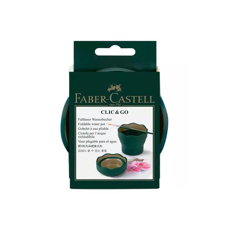 Vaso Para Agua FABER-CASTELL Clic&Go