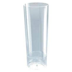 Vaso Tubo Transparente 300Cc /10Ud