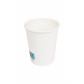 VASOS BEBIDAS CALIENTES 1 PARED 240 ML Ø8/5,6x9,2 CM BLANCO CARTONCILLO