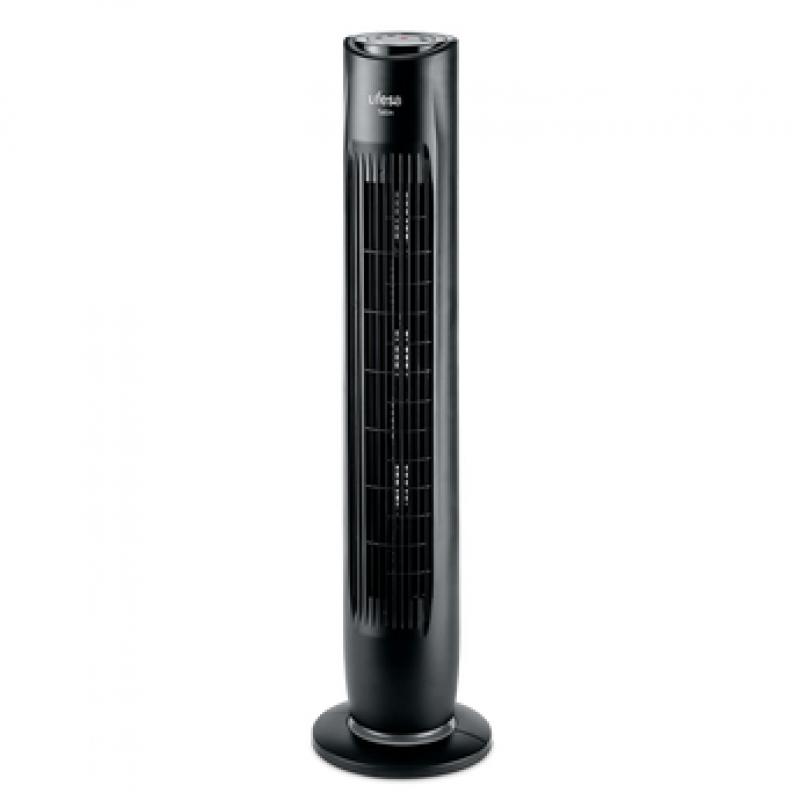 VENTILADOR TORRE UFESA TALLIN 45W C/MANDO Negro