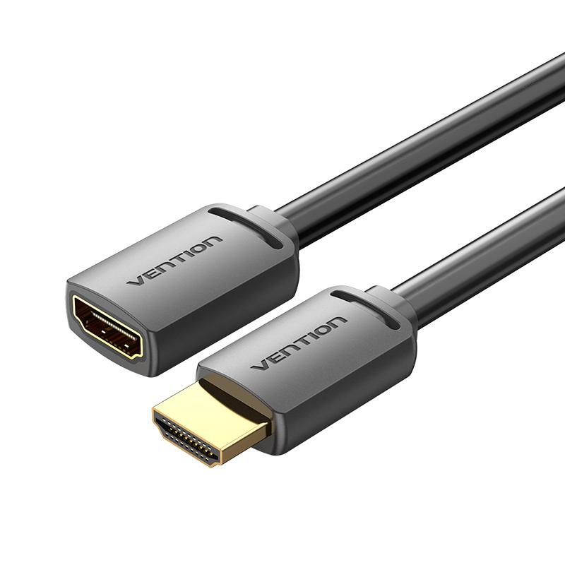 vention-cable-alargador-hdmi-4k-ahcbf-hdmi-macho-hdmi-hembra-1m-negro