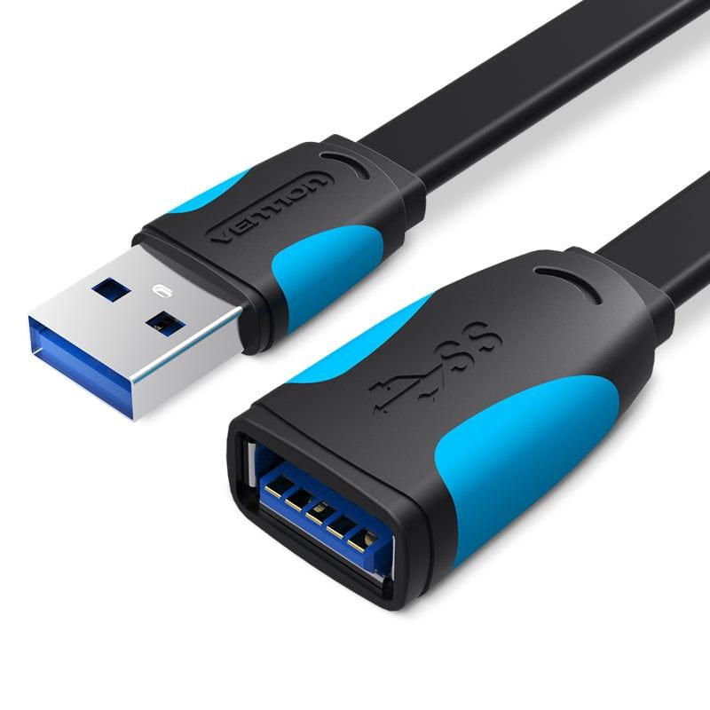 vention-cable-alargador-usb-30-vas-a13-b200-usb-macho-usb-hembra-2m-negro-y-azul