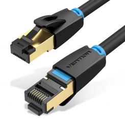 Vention Cable de Red RJ45 SFTP IKABH Cat.8/ 2m/ Negro