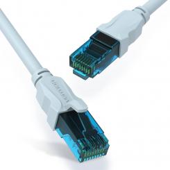 Vention Cable de Red RJ45 UTP VAP-A10-S100 Cat.5e/ 1m/ Azul y Negro