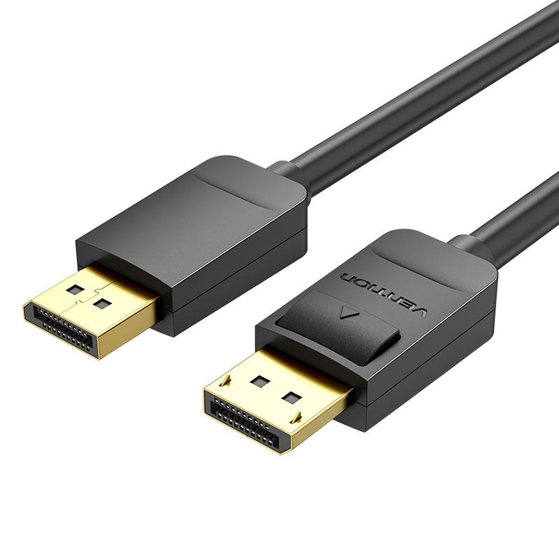 vention-cable-displayport-12-4k-hacbh-displayport-macho-displayport-macho-2m-negro