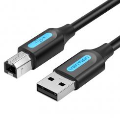 Vention Cable USB 2.0 Impresora COQBH/ USB Tipo-B Macho - USB Macho/ 2m/ Negro