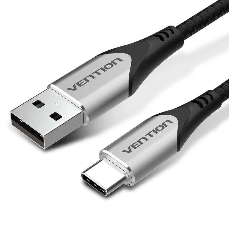 vention-cable-usb-20-tipo-c-codhf-usb-macho-usb-tipo-c-macho-1m-gris