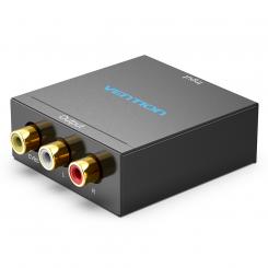 Vention Convertidor HDMI a RCA AEEB0/ HDMI Hembra - RCA Hembra - MiniUSB Hembra
