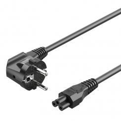 Vention ZCKBAC cable de transmisión Negro 1,8 m Enchufe tipo F IEC C5