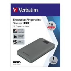 Verbatim 53652 disco duro externo 1 TB Gris