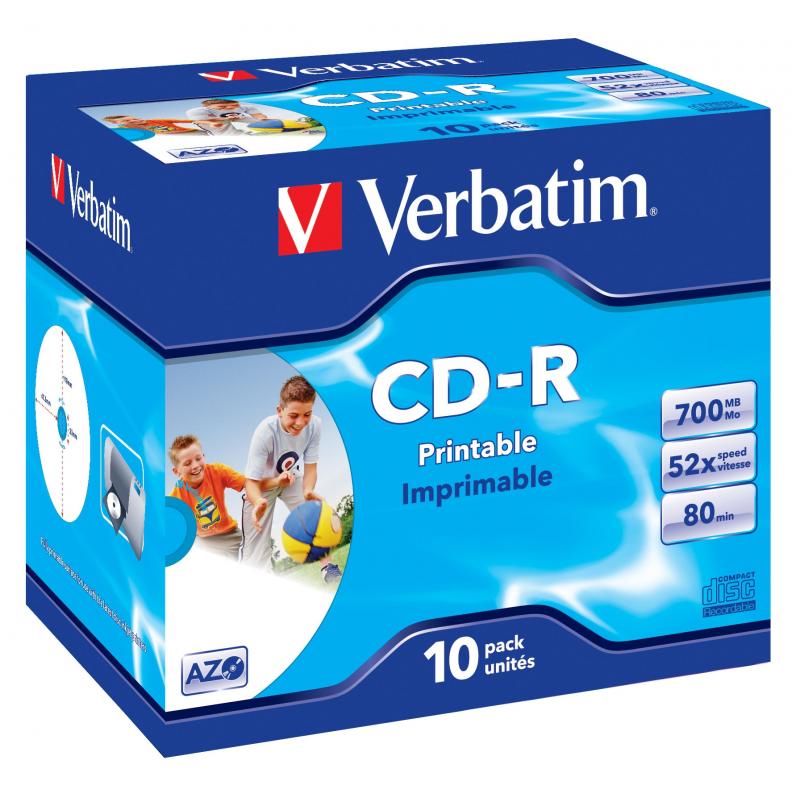 verbatim-cd-r-700mb-52x-imprimible-pack-10-unidades
