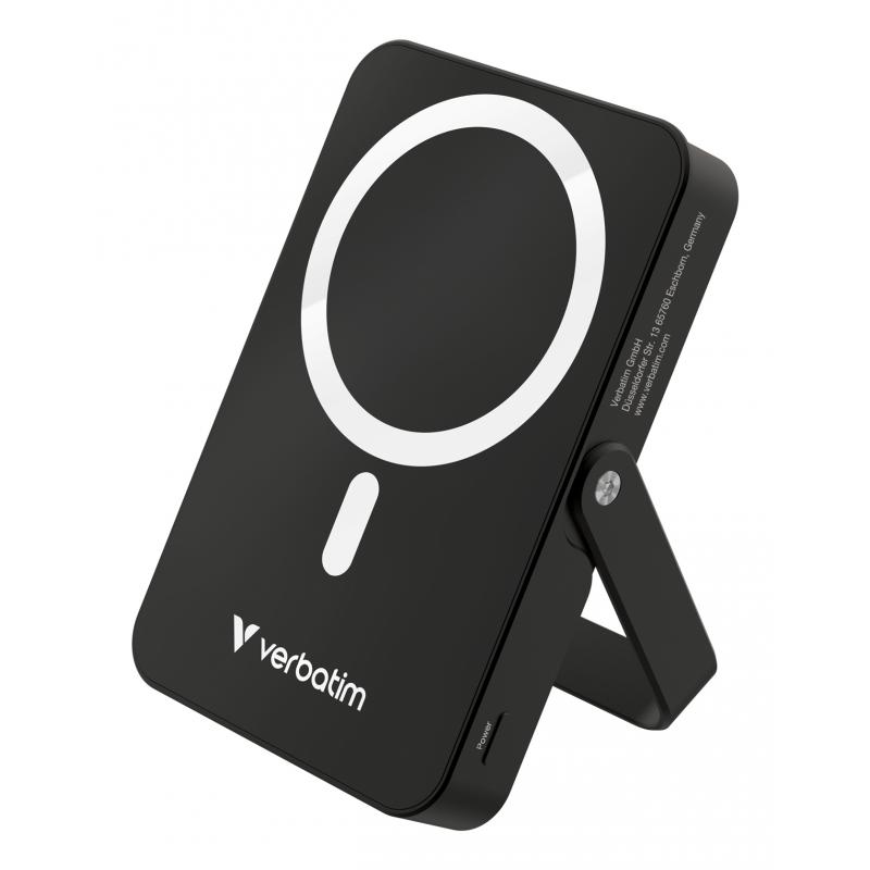 verbatim-charge-n-go-magnetic-wireless-polimero-de-litio-10000-mah-cargador-inalambrico-negro