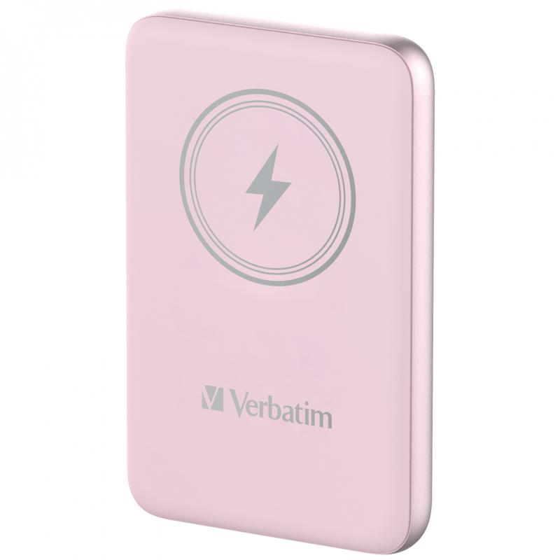 verbatim-charge-n-go-polimero-de-litio-10000-mah-cargador-inalambrico-rosa