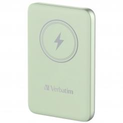 Verbatim Charge n Go Polímero de litio 10000 mAh Cargador inalámbrico Verde