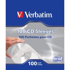 Verbatim Sobre Cd con ventana transparente Pack 100