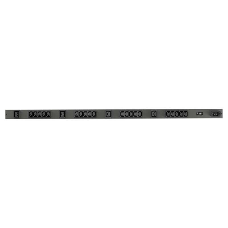vertiv-geist-rpdu-basic-0u-input-c20-230v-16a-outputs-20c13-4c19-unidad-de-distribucion-de-energia-pdu-24-salidas-ac-negro