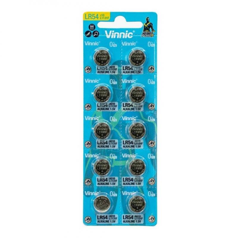 vinnic-pila-boton-alcalina-ag10-l1131f-lr54-blister10