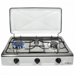 Vitrokitchen 302BB hobs Blanco Encimera Encimera de gas 3 zona(s)