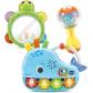 VTech - Set Musical Berta la Ballena, Piano Luminoso, Espejo pandereta y Maracas, Estimulación multisensorial, Desarrollo del Tacto