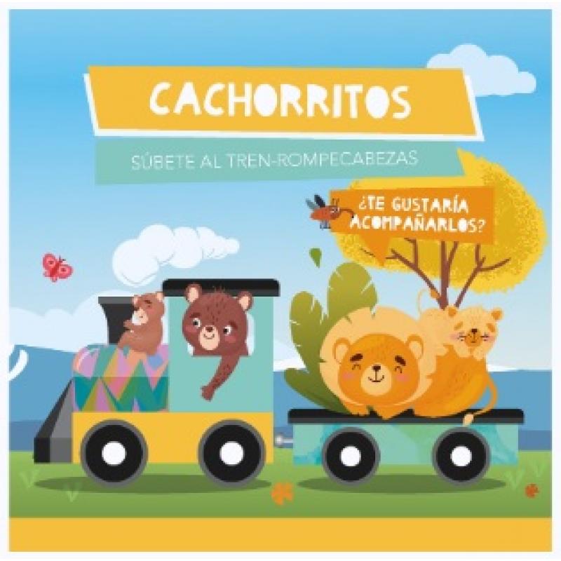 VV.AA. CACHORRITOS.(TREN ROMPECABEZAS)