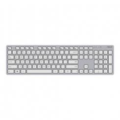 W5000 teclado RF inalámbrico Blanco