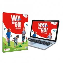 Way to Go! 1 Pupils Book: libro de texto de inglés impreso con acceso a la versión digital MACMILLAN