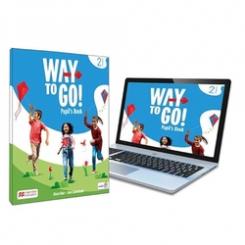 Way to Go! 2 Pupils Book: libro de texto de inglés impreso con acceso a la versión digital MACMILLAN