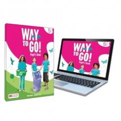 Way to Go! 5 Pupils Book: libro de texto de inglés impreso con acceso a la versión digital MACMILLAN