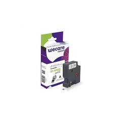Wecare Etiqueta Blanca Texto negro para Dymo D1 40913 9mMX7M