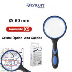 WESTCOTT Lupa Aumento X5 Diametro 50mm Westcott