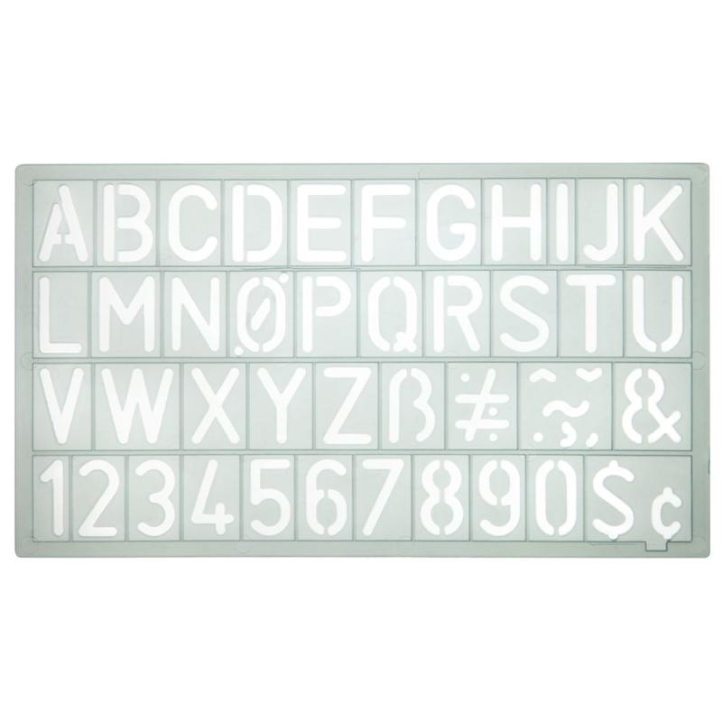 westcott-plantilla-letras-numeros-20mm-trans-gris