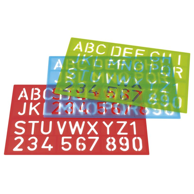 westcott-plantilla-letras-numeros-40mm-color-surt